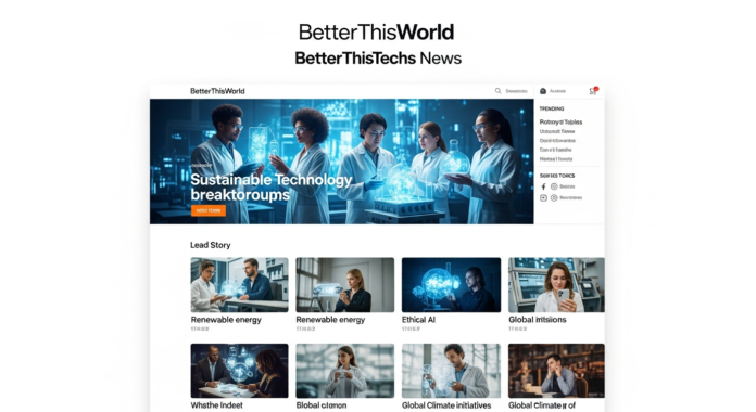BetterThisWorld BetterThisTechs News