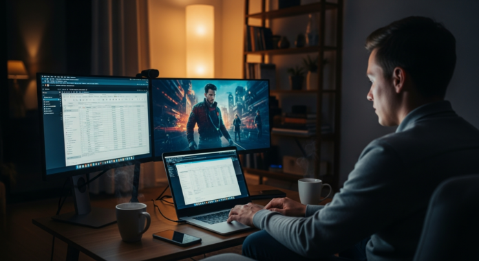 Dual-Screen Evenings