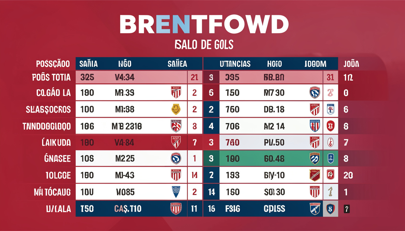 classificações de brentford